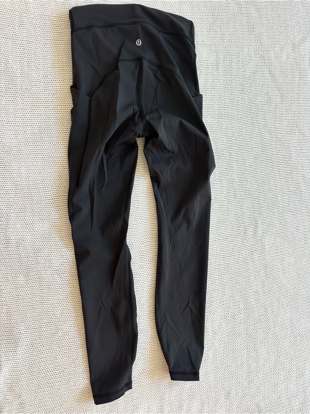 Lululemon Athletica Black High-Rise Performance Leggings - Size 4
